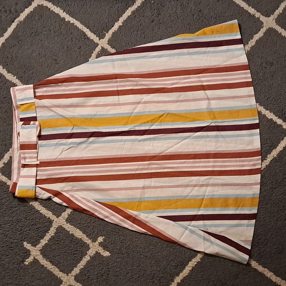 trf collection Zara size M Medium striped Pastel Rainbows